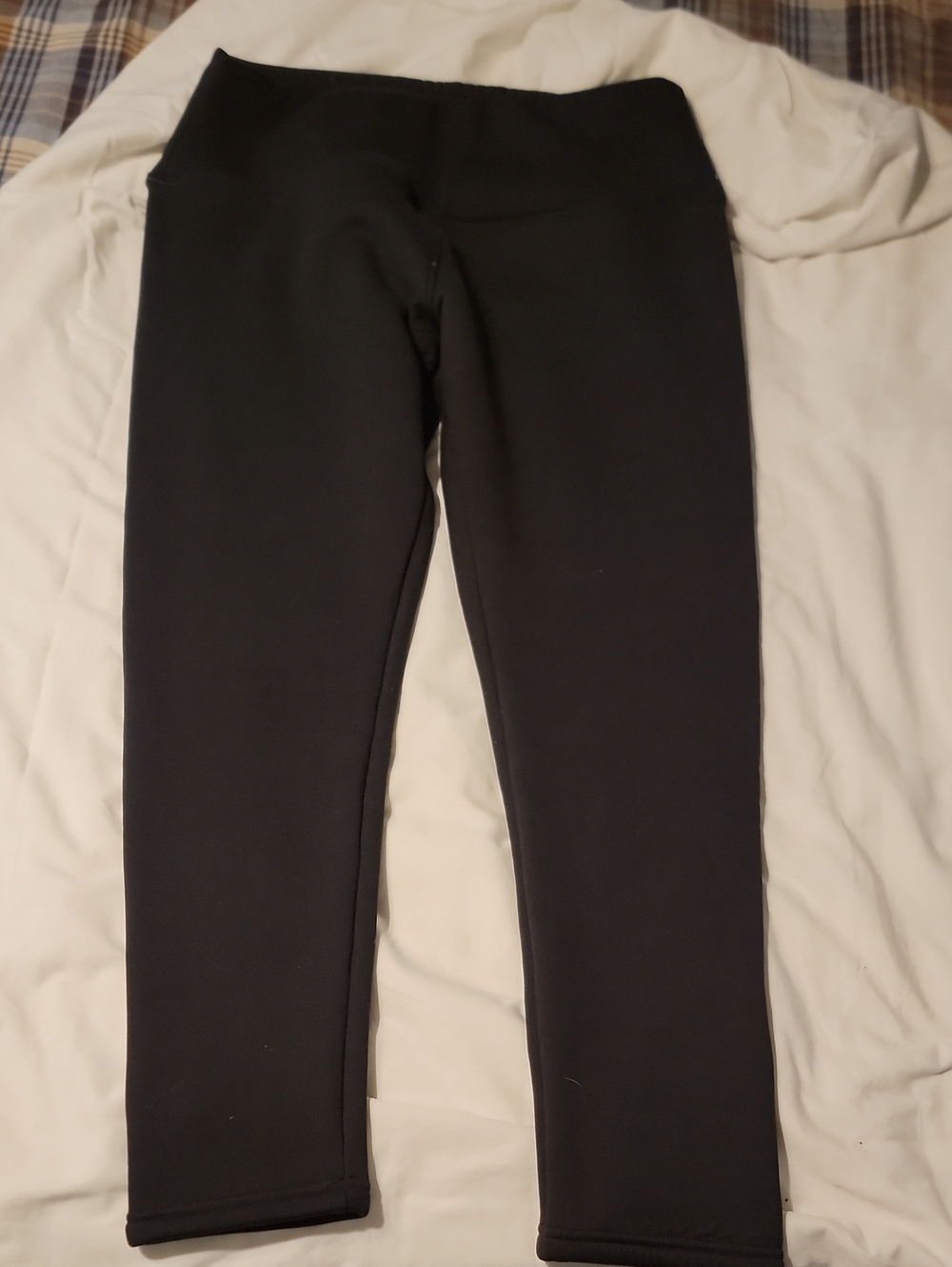 THICK HEAVY Black Stretch Leggings